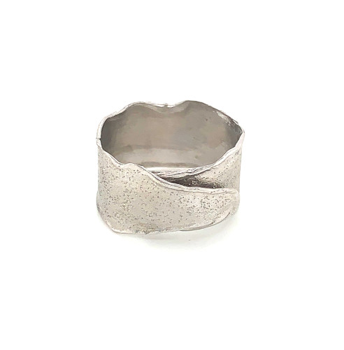 Δαχτυλίδι, wrap, ασημένιο, melted-148